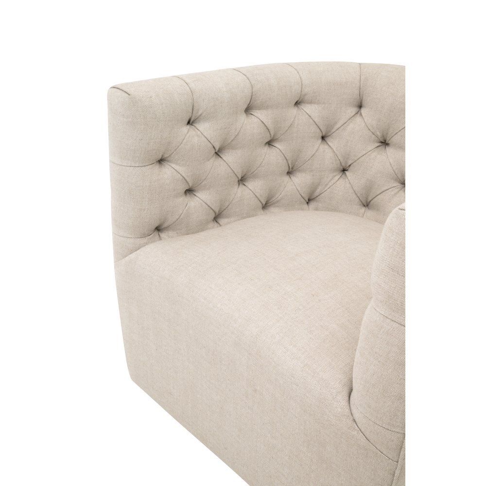 Essentials Transitional Marcel Swivel Club Chair. Picture 8