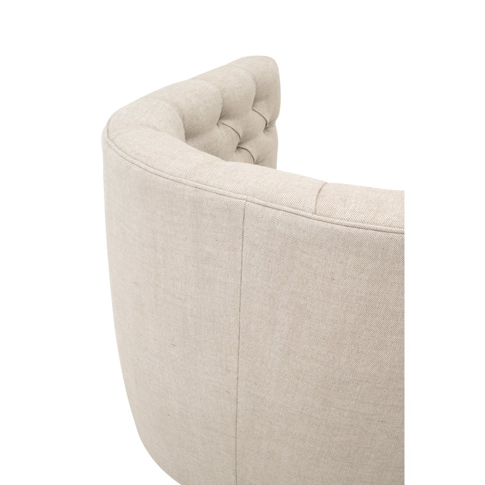 Essentials Transitional Marcel Swivel Club Chair. Picture 9