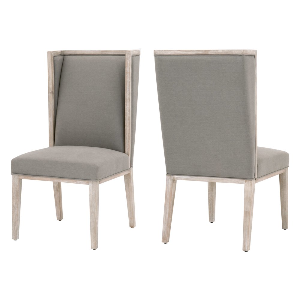 Traditions Transitional Martin Wing Chair, Set of 2. Picture 7