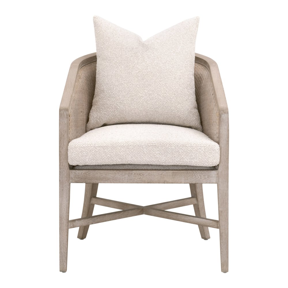 Stitch & Hand - Dining & Bedroom Transitional McGuire Arm Chair. Picture 1