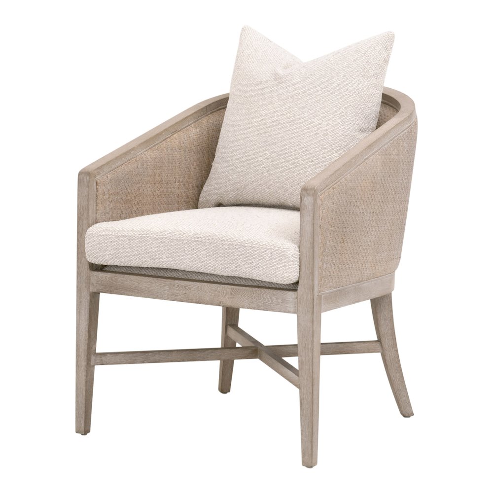 Stitch & Hand - Dining & Bedroom Transitional McGuire Arm Chair. Picture 2