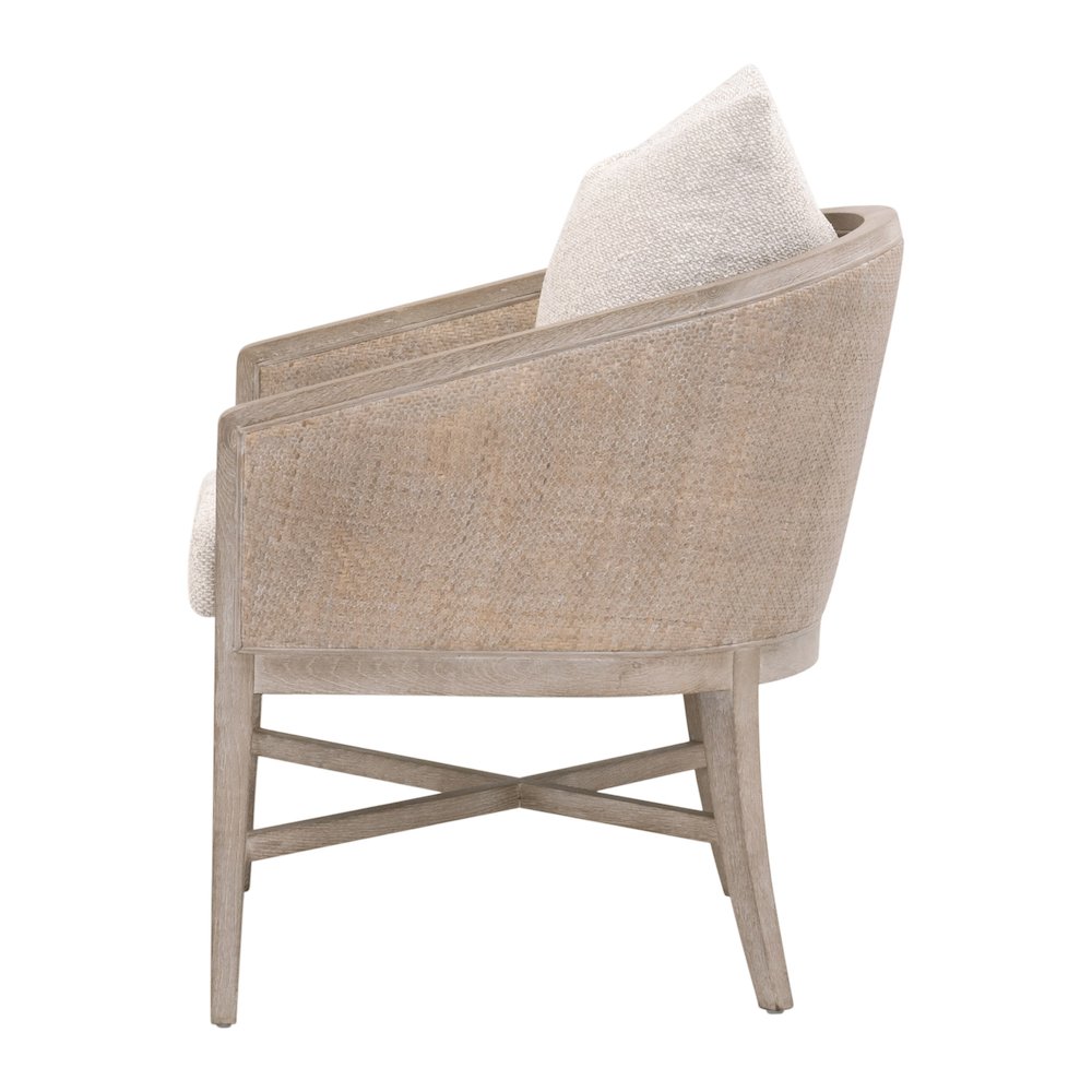 Stitch & Hand - Dining & Bedroom Transitional McGuire Arm Chair. Picture 3