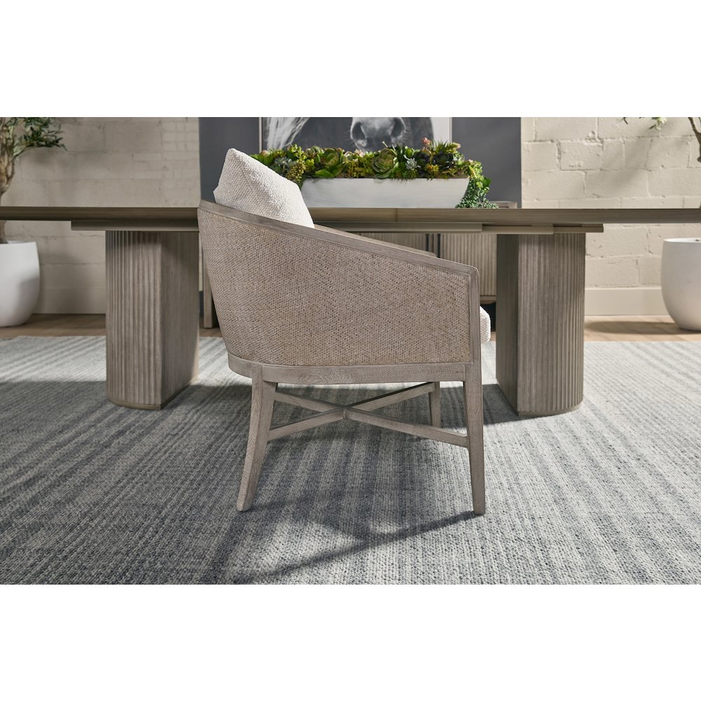 Stitch & Hand - Dining & Bedroom Transitional McGuire Arm Chair. Picture 10