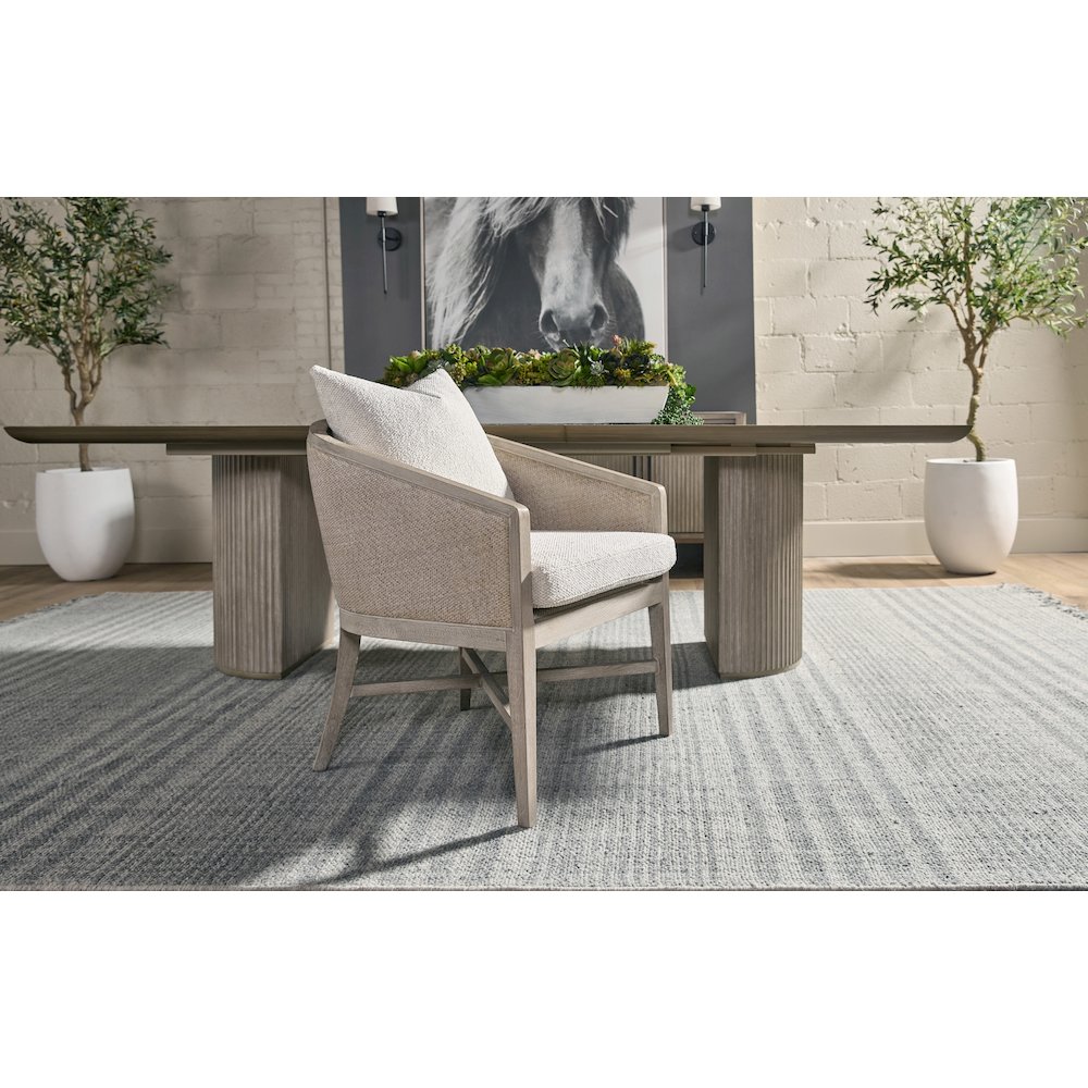 Stitch & Hand - Dining & Bedroom Transitional McGuire Arm Chair. Picture 11