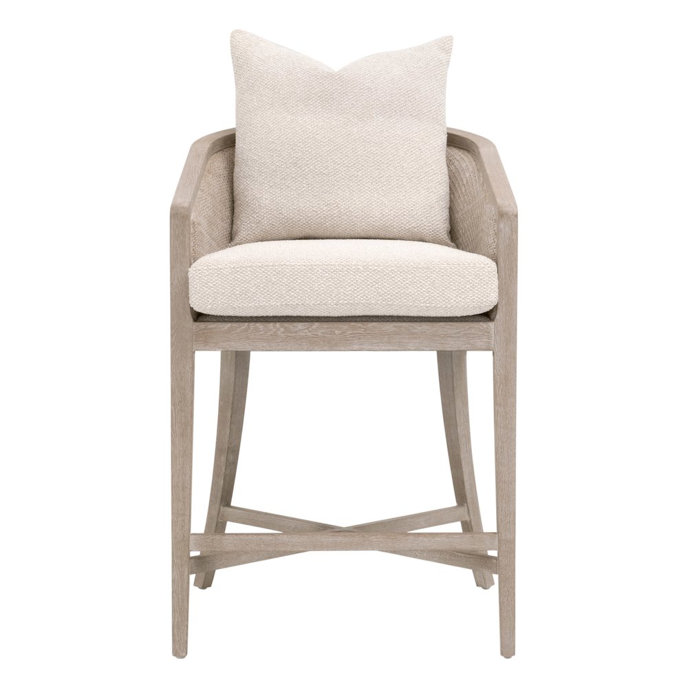 Stitch & Hand - Dining & Bedroom Transitional McGuire Counter Stool. Picture 1