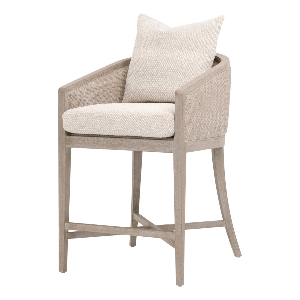 Stitch & Hand - Dining & Bedroom Transitional McGuire Counter Stool. Picture 2