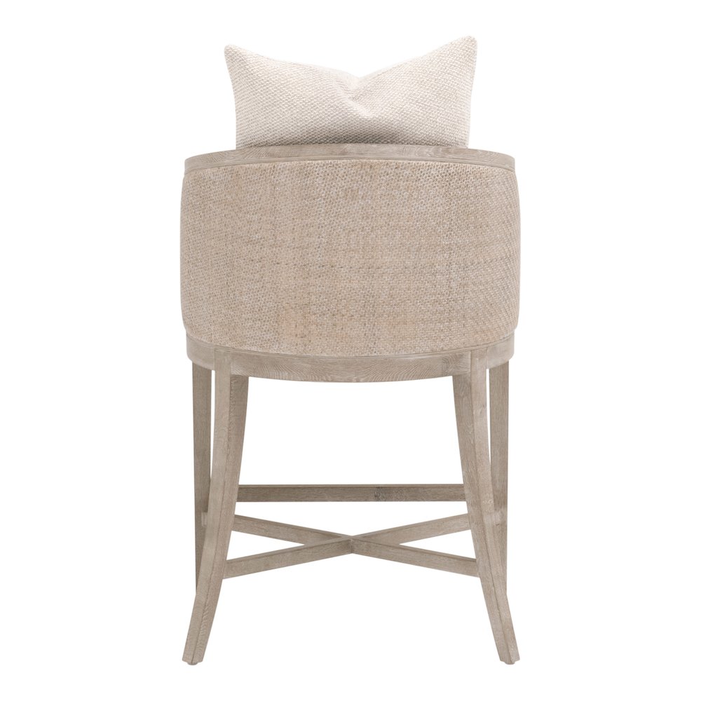Stitch & Hand - Dining & Bedroom Transitional McGuire Counter Stool. Picture 5