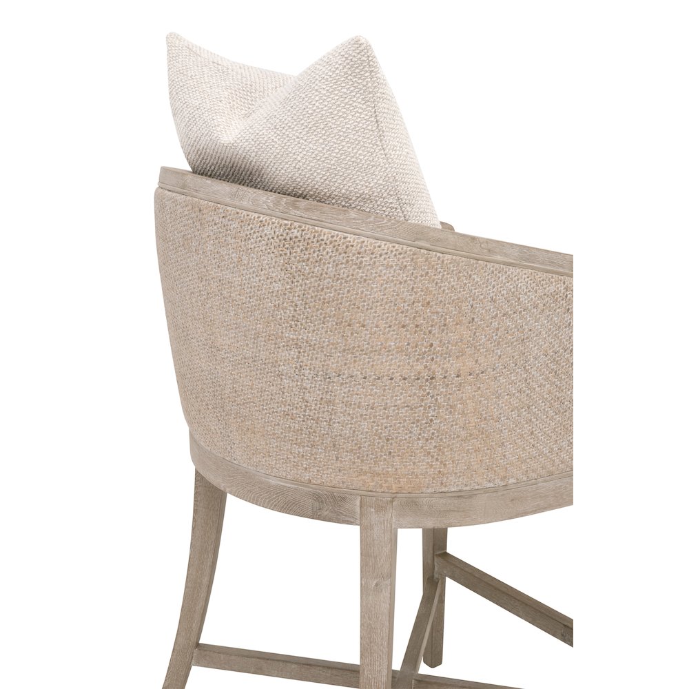 Stitch & Hand - Dining & Bedroom Transitional McGuire Counter Stool. Picture 6