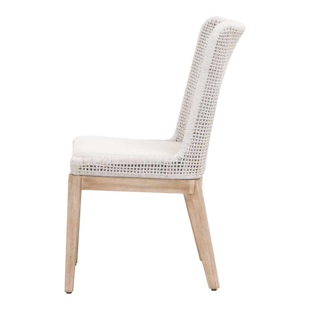 Woven Transitional Mesh Dining Chair, Set of 2. Picture 3