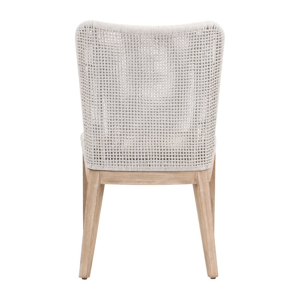 Woven Transitional Mesh Dining Chair, Set of 2. Picture 5