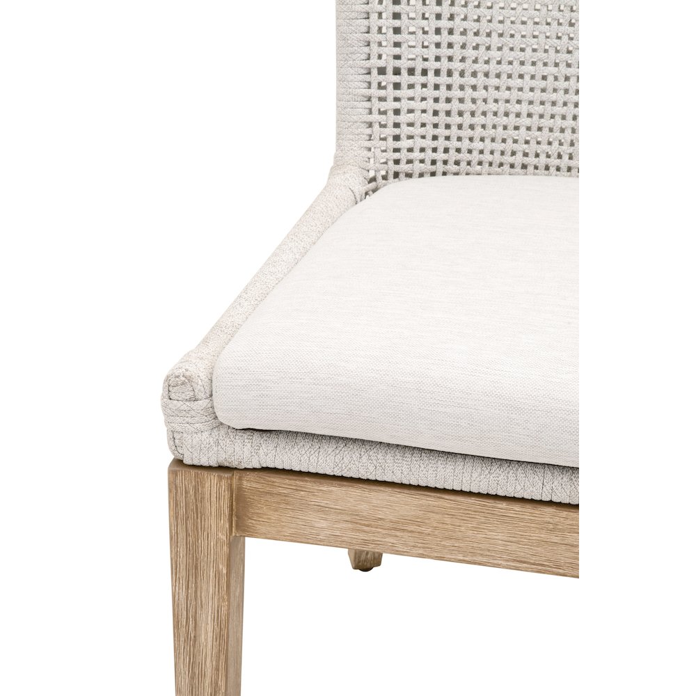 Woven Transitional Mesh Dining Chair, Set of 2. Picture 8