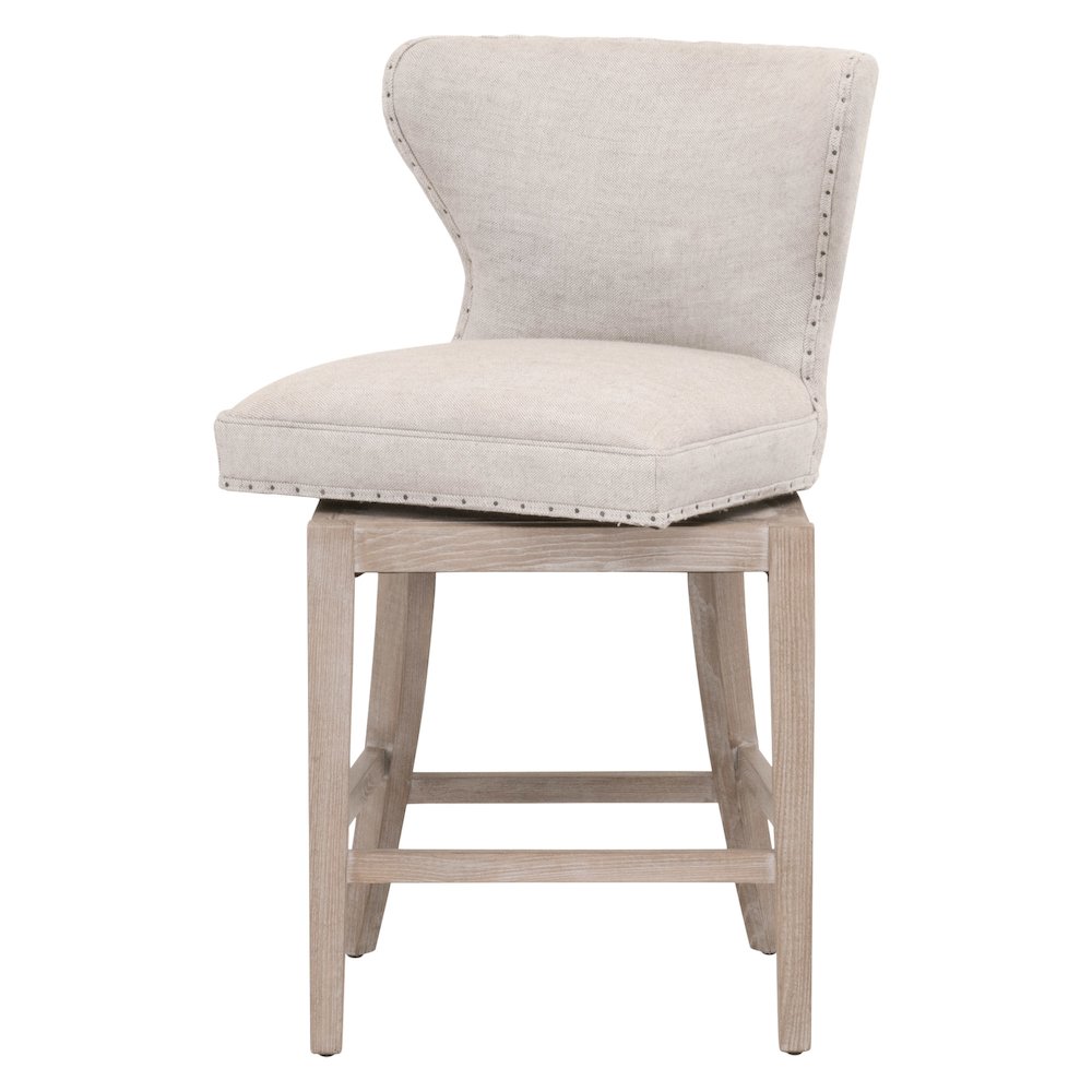 Essentials Transitional Milton Swivel Counter Stool. Picture 3