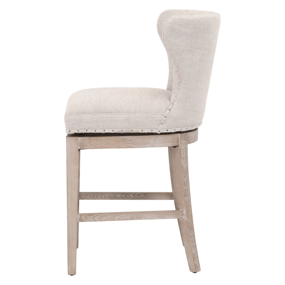 Essentials Transitional Milton Swivel Counter Stool. Picture 5
