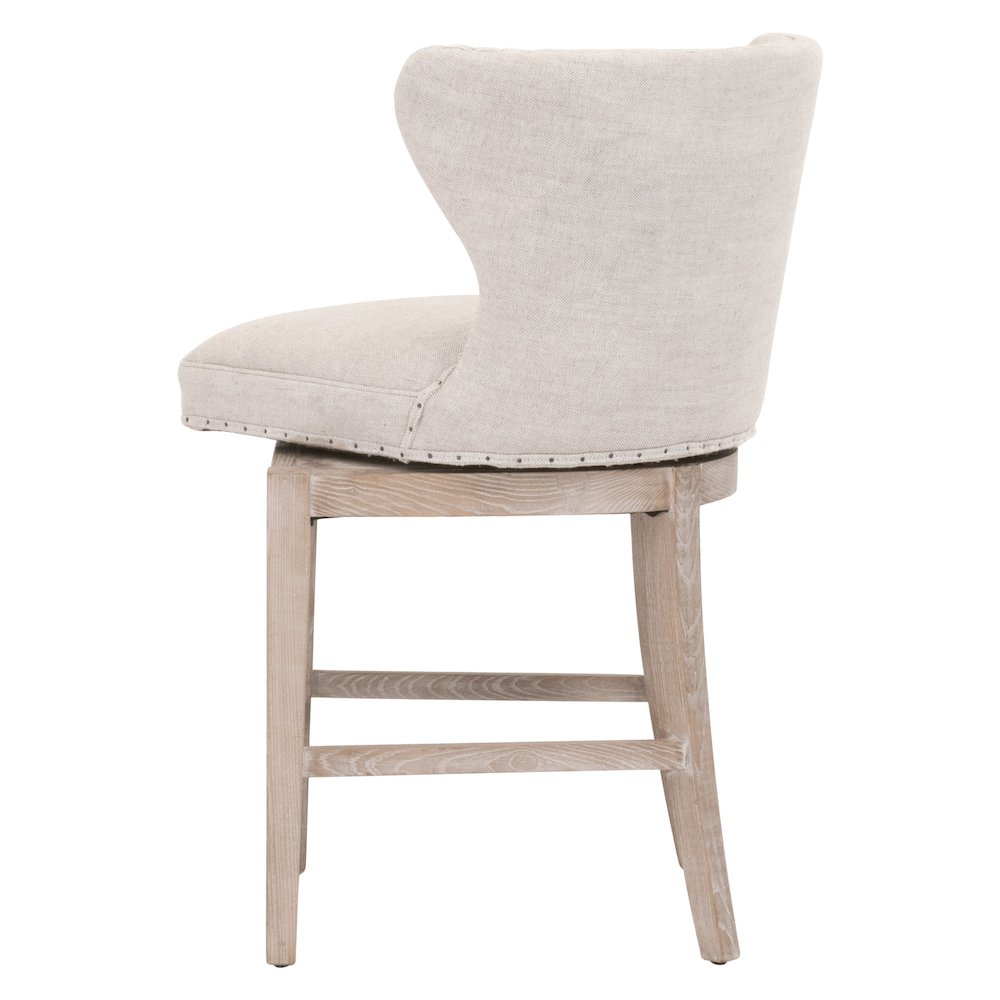Essentials Transitional Milton Swivel Counter Stool. Picture 6
