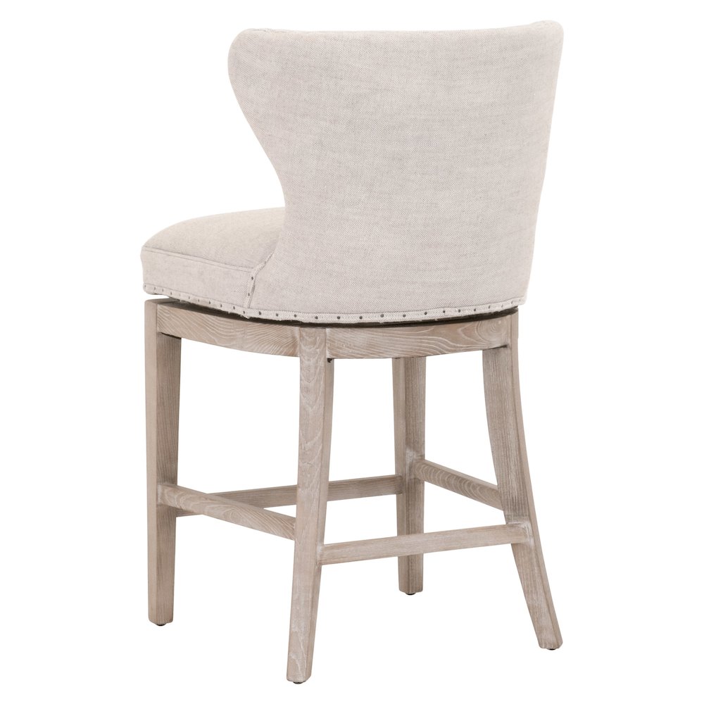 Essentials Transitional Milton Swivel Counter Stool. Picture 7