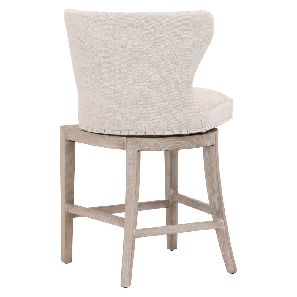 Essentials Transitional Milton Swivel Counter Stool. Picture 8