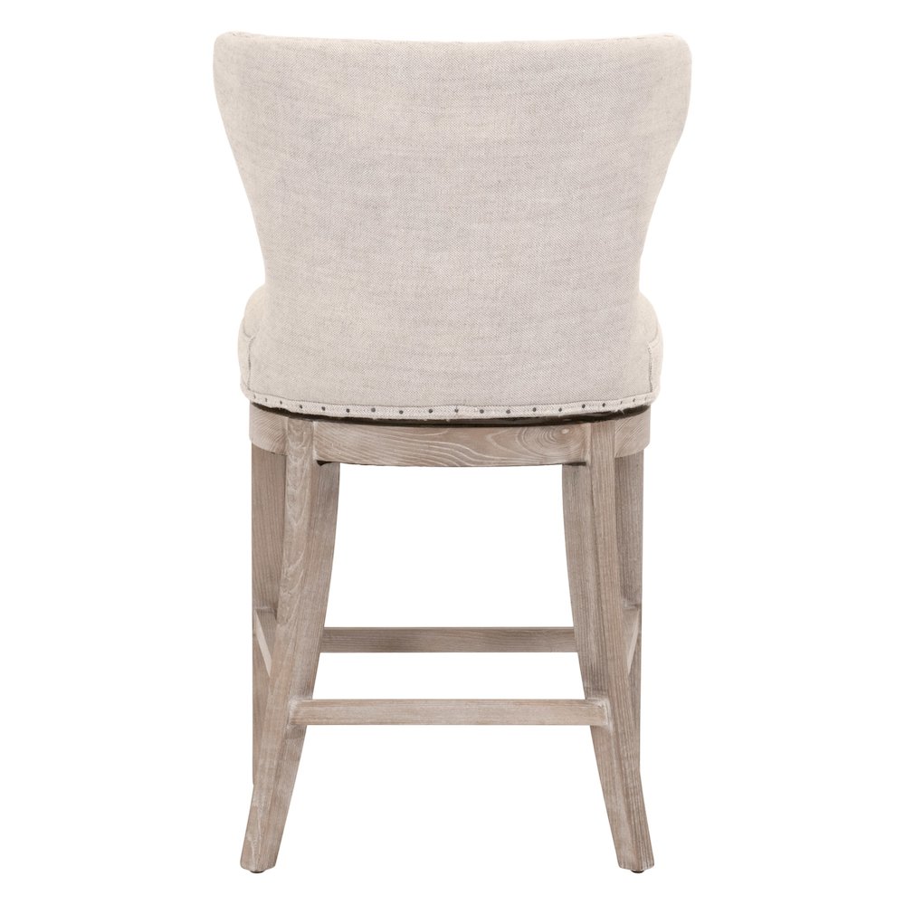 Essentials Transitional Milton Swivel Counter Stool. Picture 9