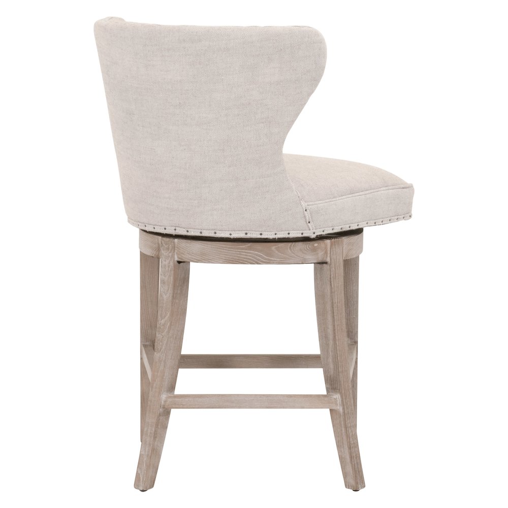 Essentials Transitional Milton Swivel Counter Stool. Picture 10