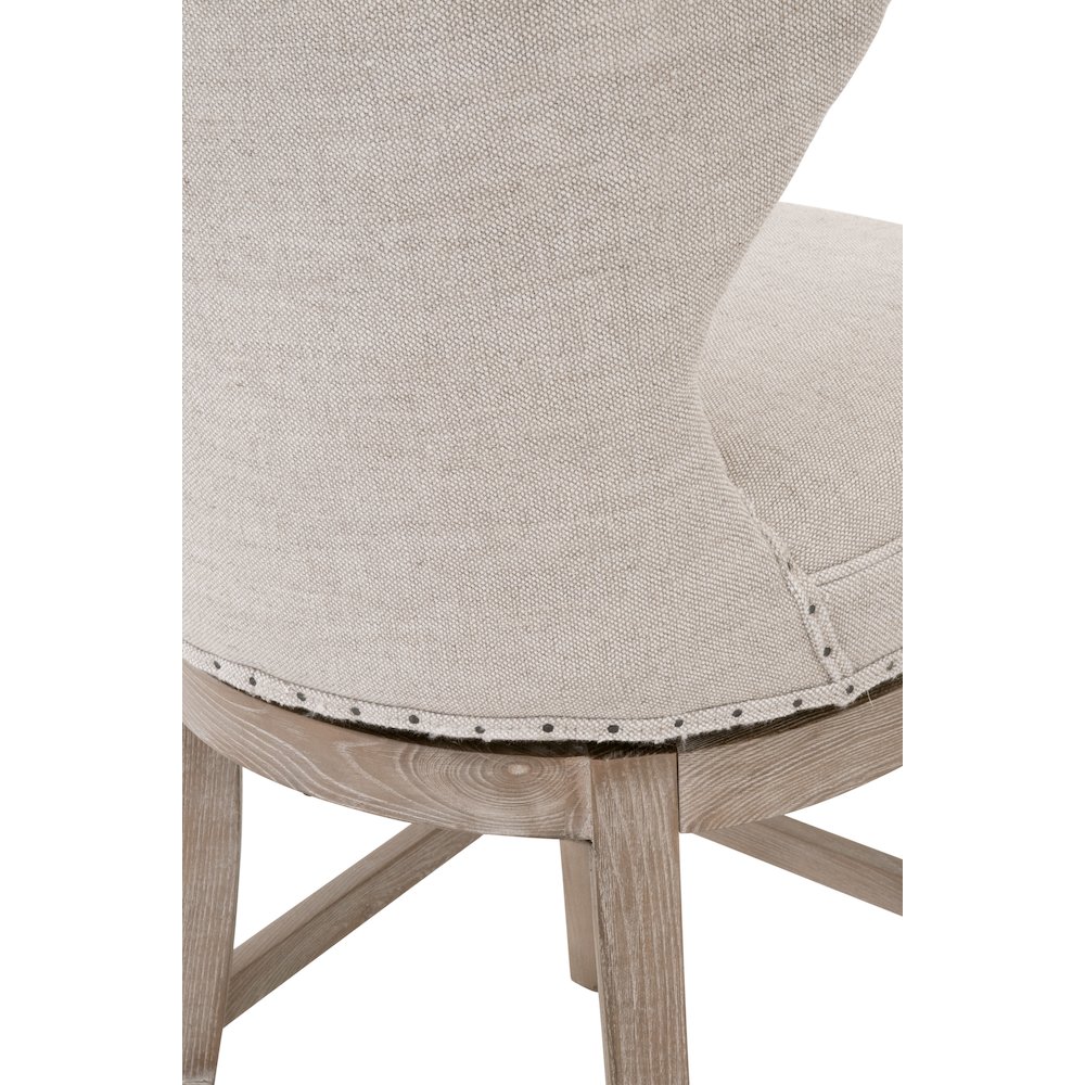 Essentials Transitional Milton Swivel Counter Stool. Picture 13