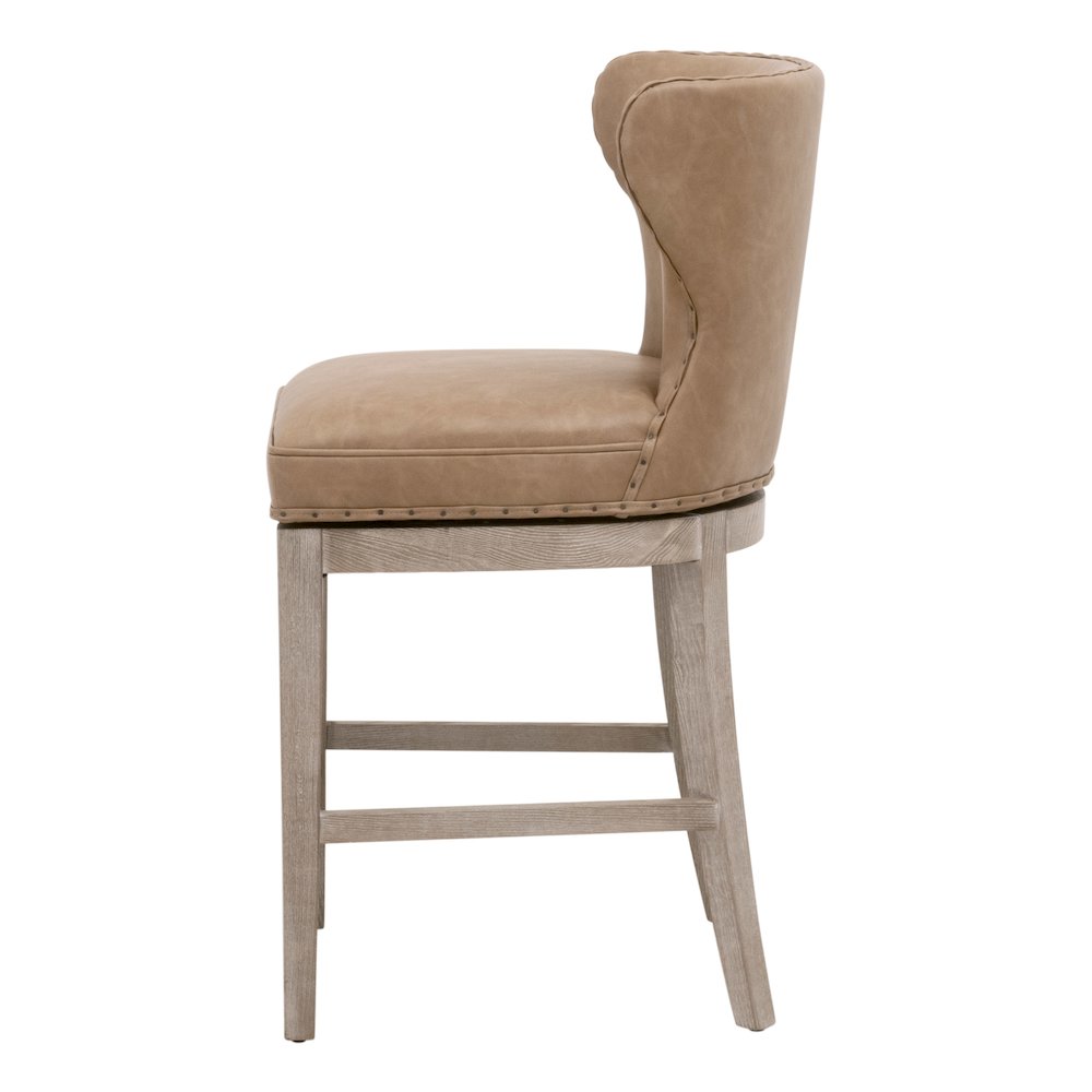 Essentials Transitional Milton Swivel Counter Stool. Picture 5