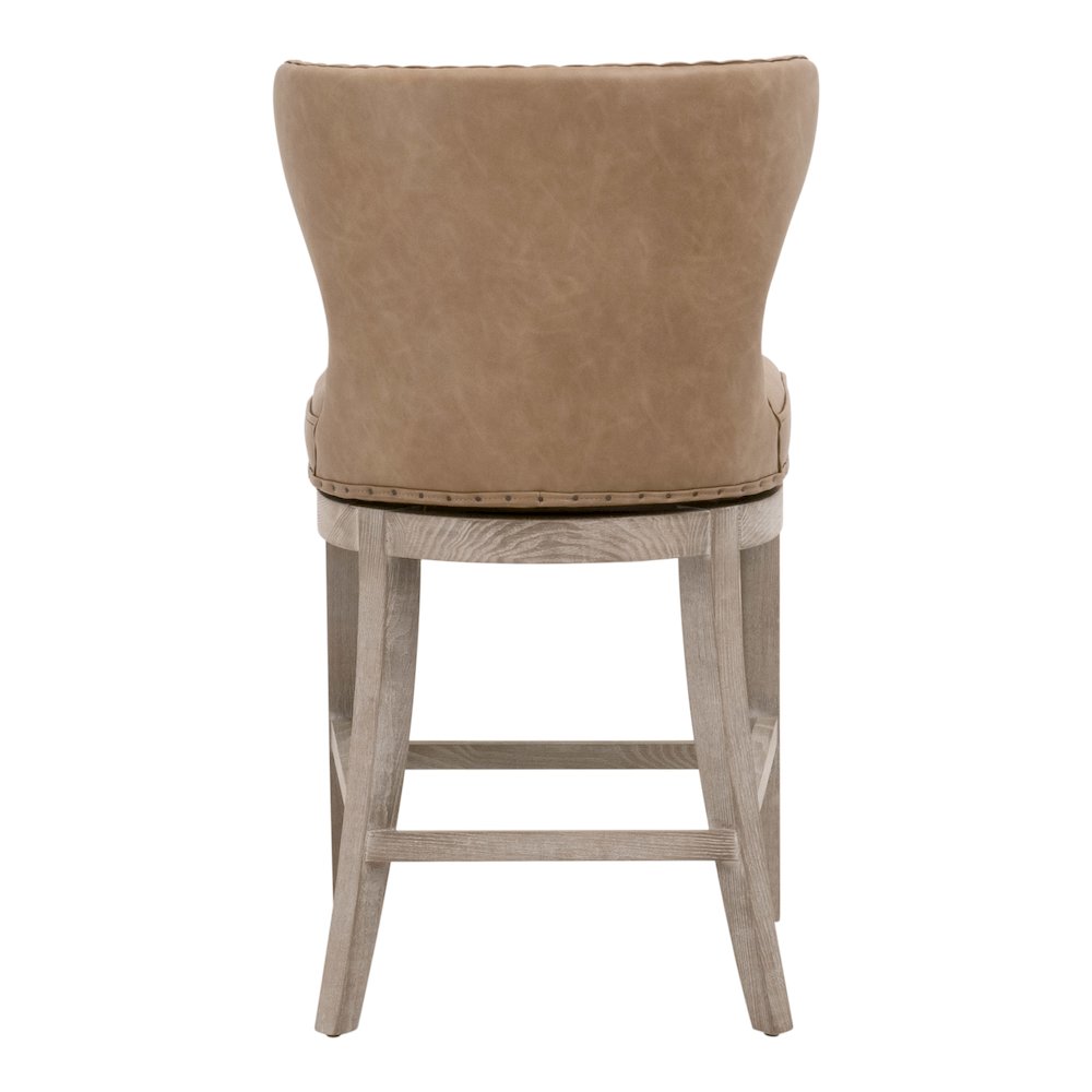 Essentials Transitional Milton Swivel Counter Stool. Picture 9
