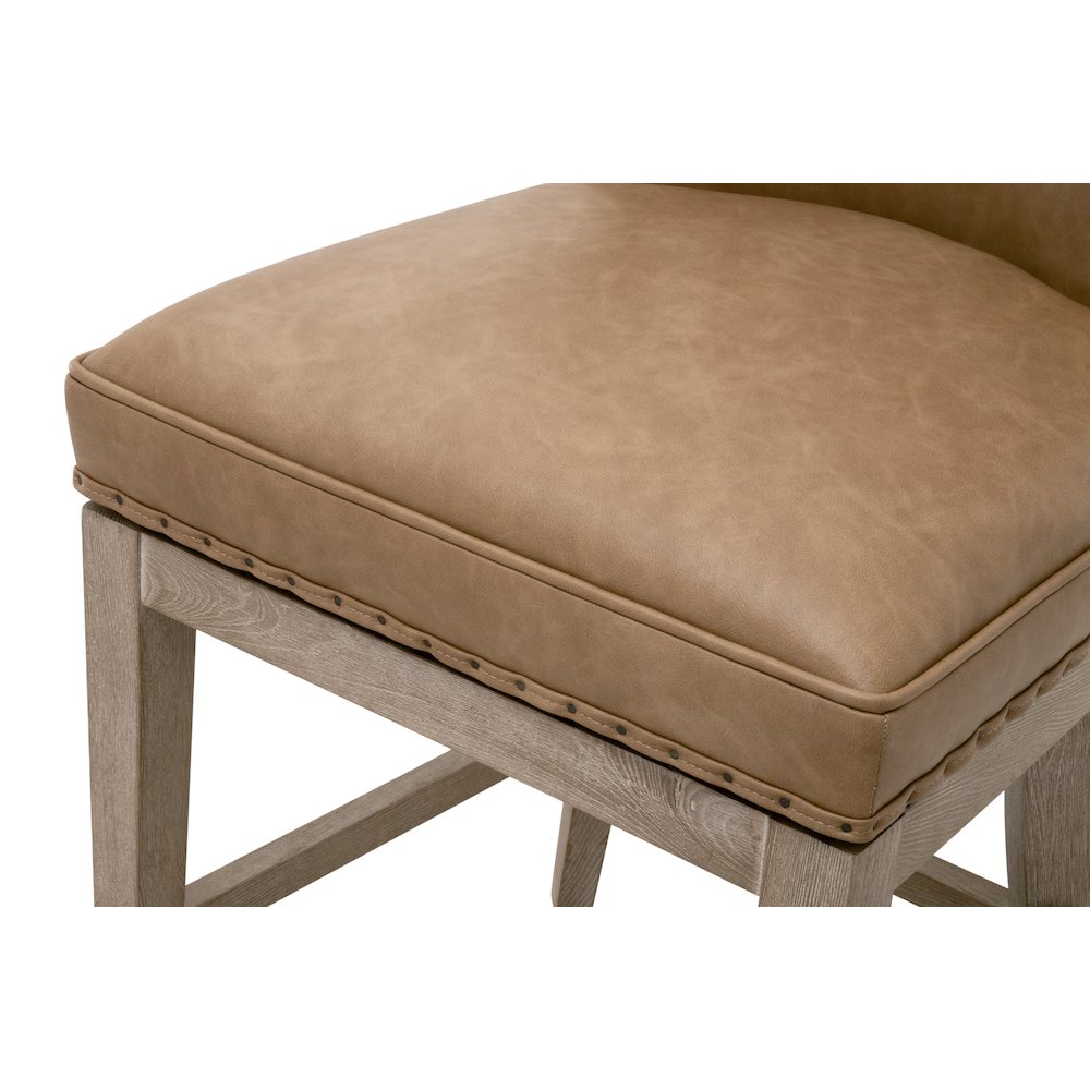 Essentials Transitional Milton Swivel Counter Stool. Picture 11
