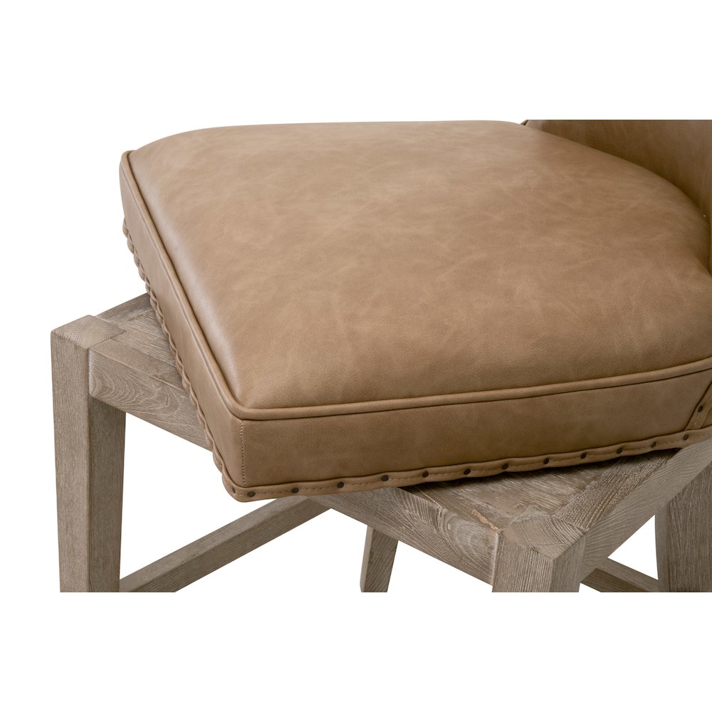 Essentials Transitional Milton Swivel Counter Stool. Picture 12