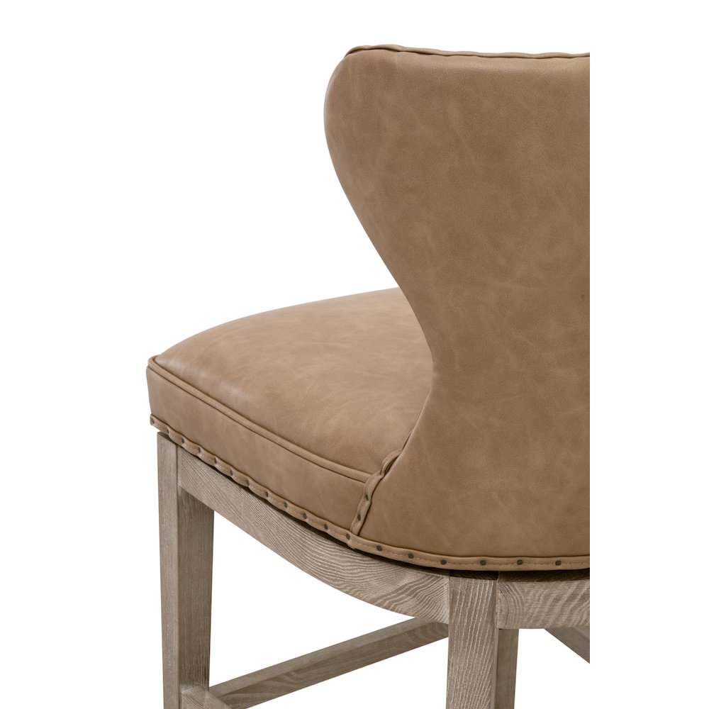 Essentials Transitional Milton Swivel Counter Stool. Picture 14
