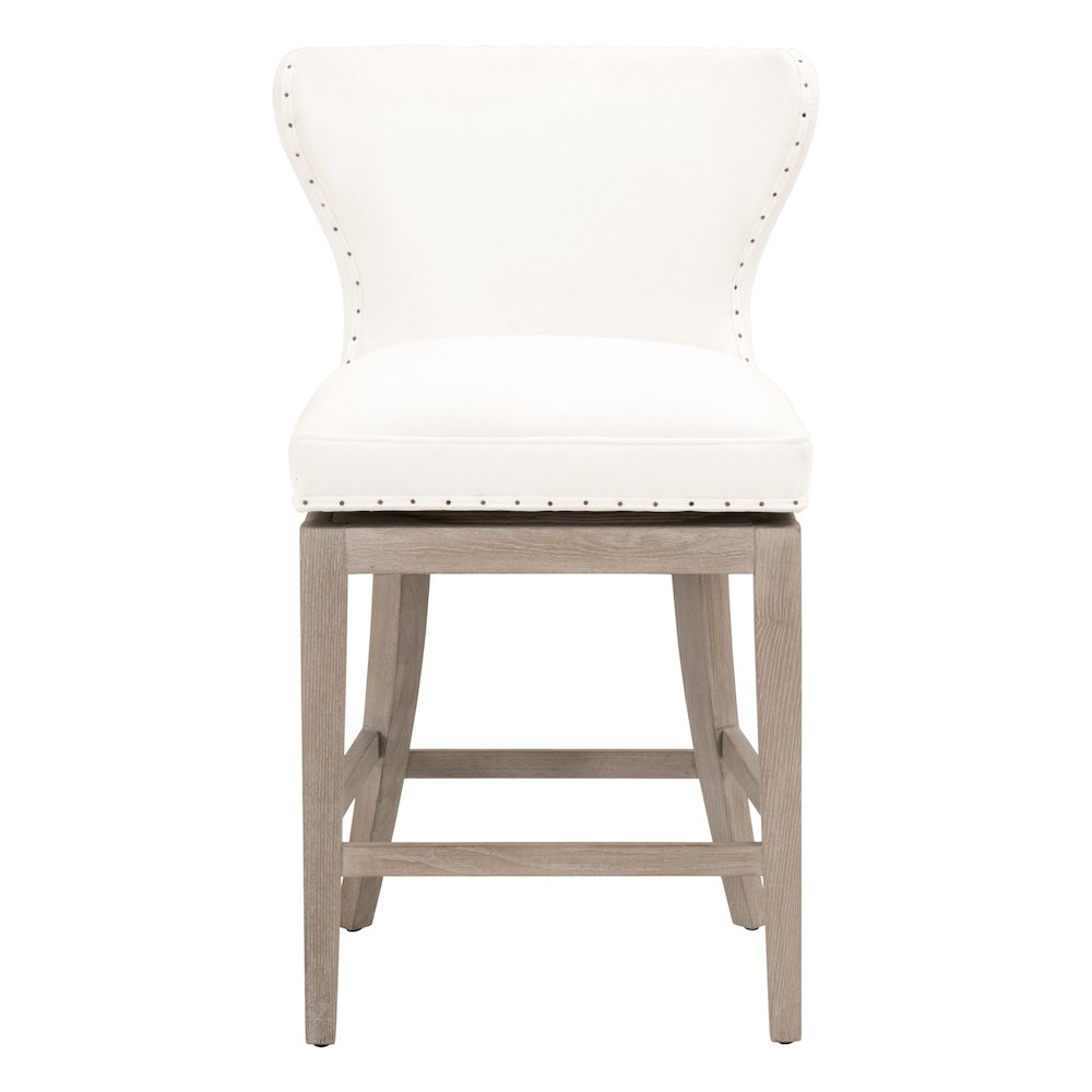 Essentials Transitional Milton Swivel Counter Stool. Picture 1