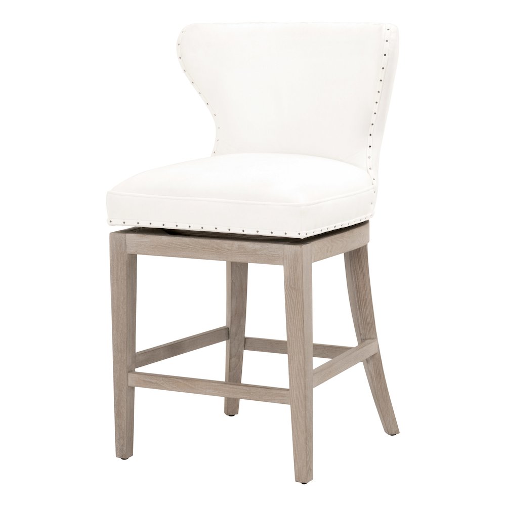 Essentials Transitional Milton Swivel Counter Stool. Picture 2