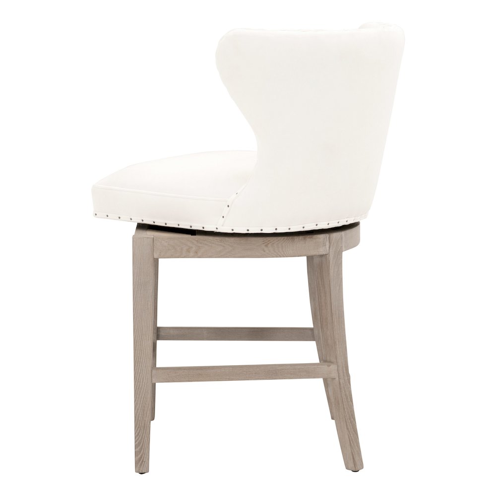 Essentials Transitional Milton Swivel Counter Stool. Picture 6