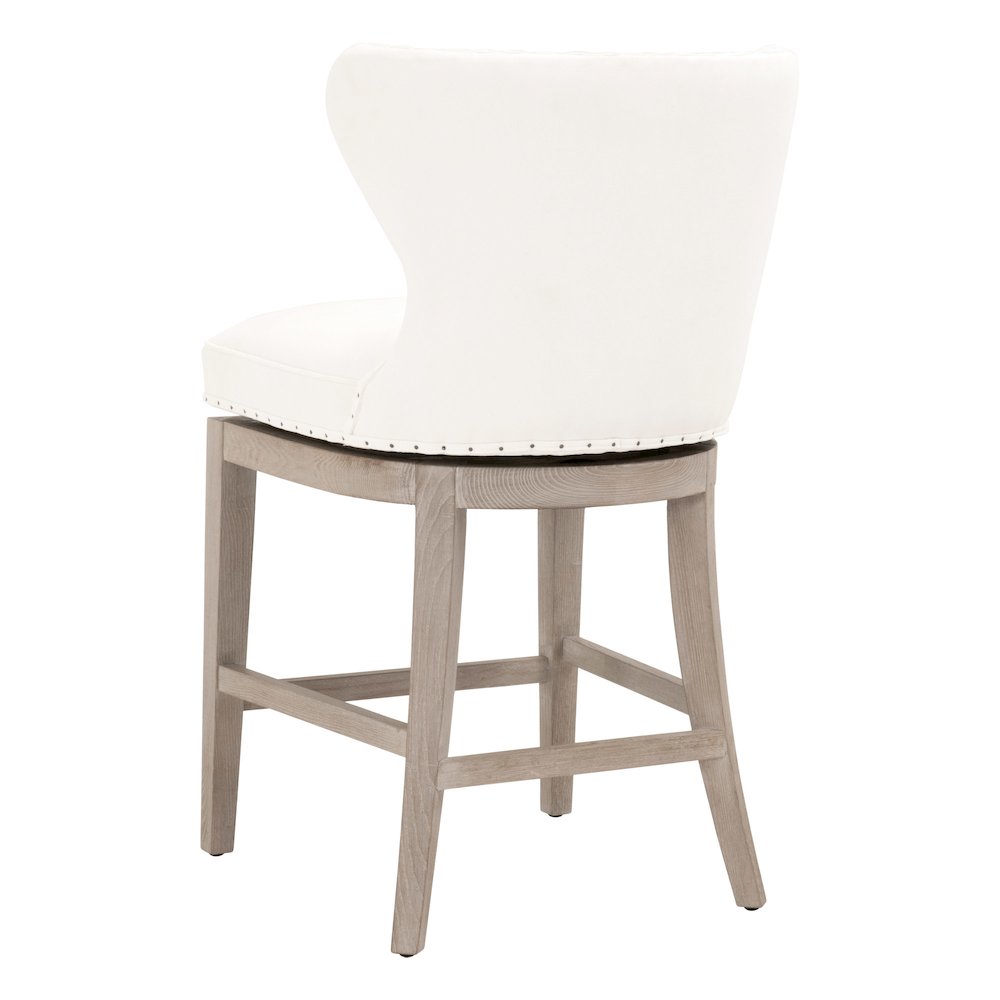 Essentials Transitional Milton Swivel Counter Stool. Picture 7