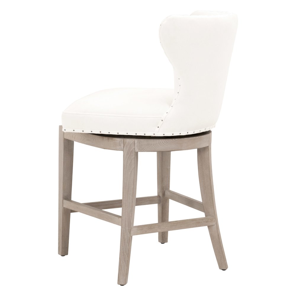 Essentials Transitional Milton Swivel Counter Stool. Picture 8