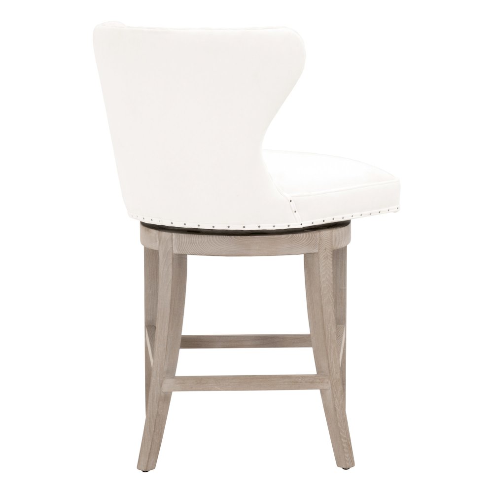 Essentials Transitional Milton Swivel Counter Stool. Picture 10