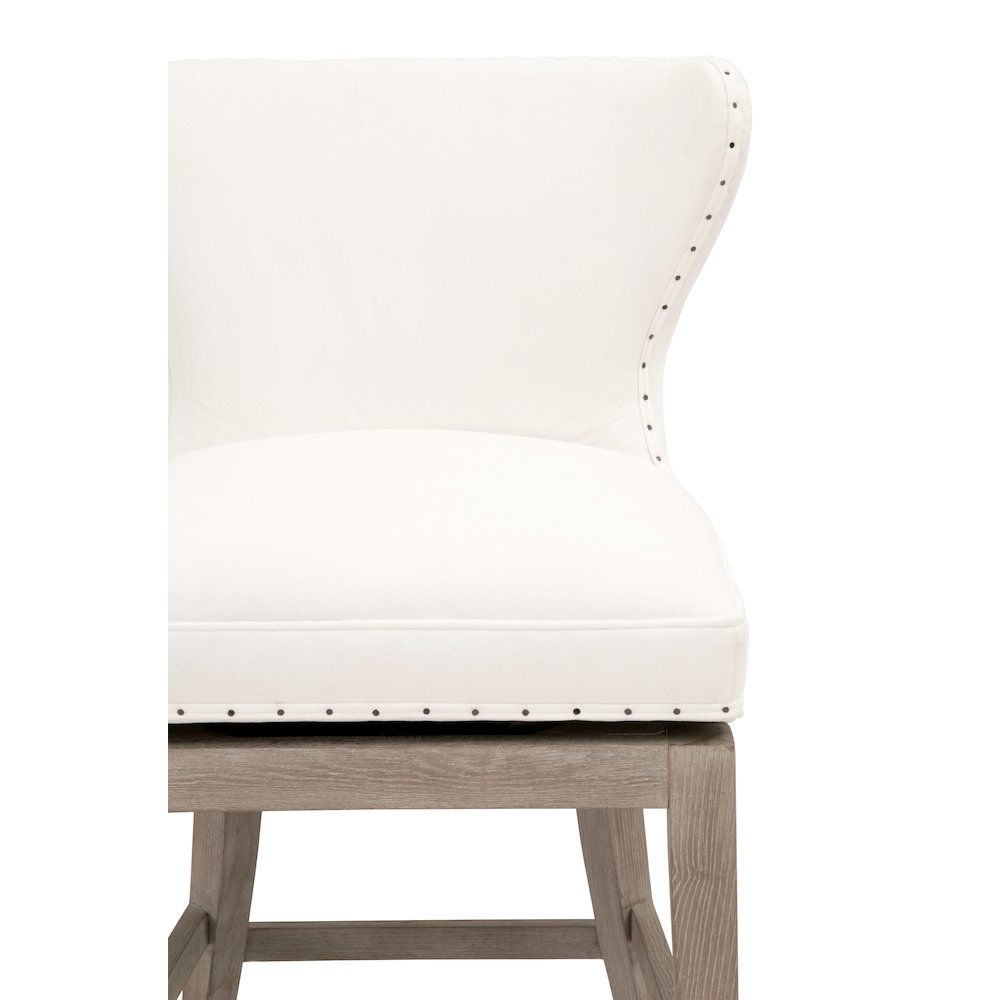 Essentials Transitional Milton Swivel Counter Stool. Picture 12