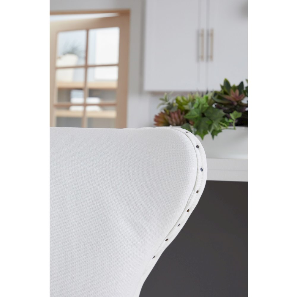 Essentials Transitional Milton Swivel Counter Stool. Picture 13
