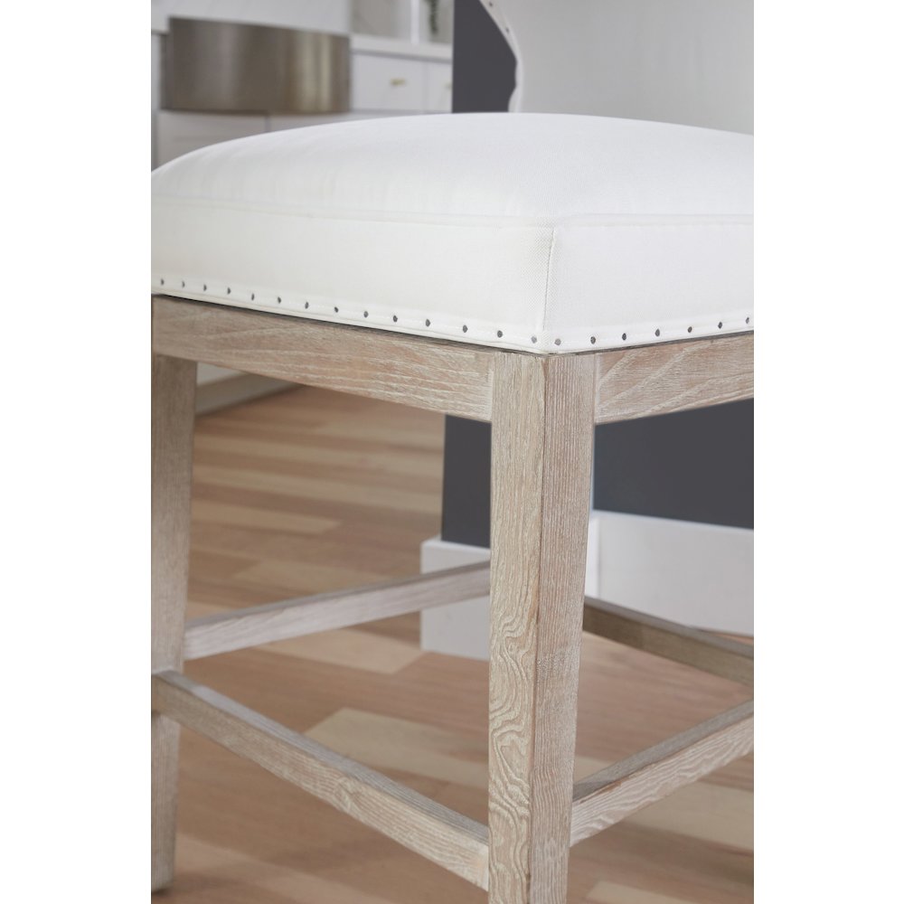 Essentials Transitional Milton Swivel Counter Stool. Picture 16