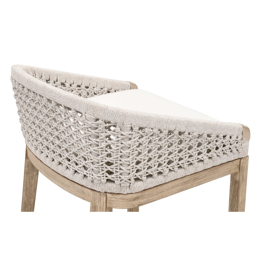 Woven Transitional Montecito Counter Stool. Picture 6