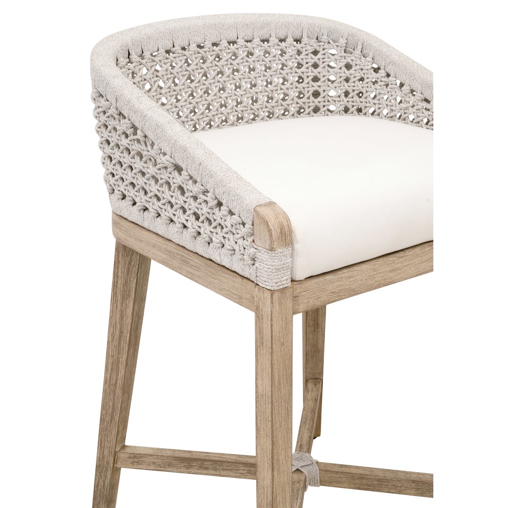 Woven Transitional Montecito Counter Stool. Picture 9