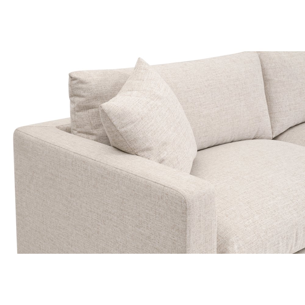 Stitch & Hand - Dining & Bedroom Transitional Newport Outdoor 91" Track Arm Sofa. Picture 4