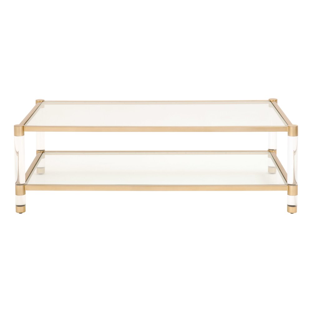 Traditions Transitional Nouveau Coffee Table. Picture 1
