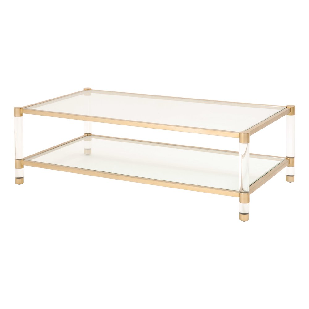Traditions Transitional Nouveau Coffee Table. Picture 2