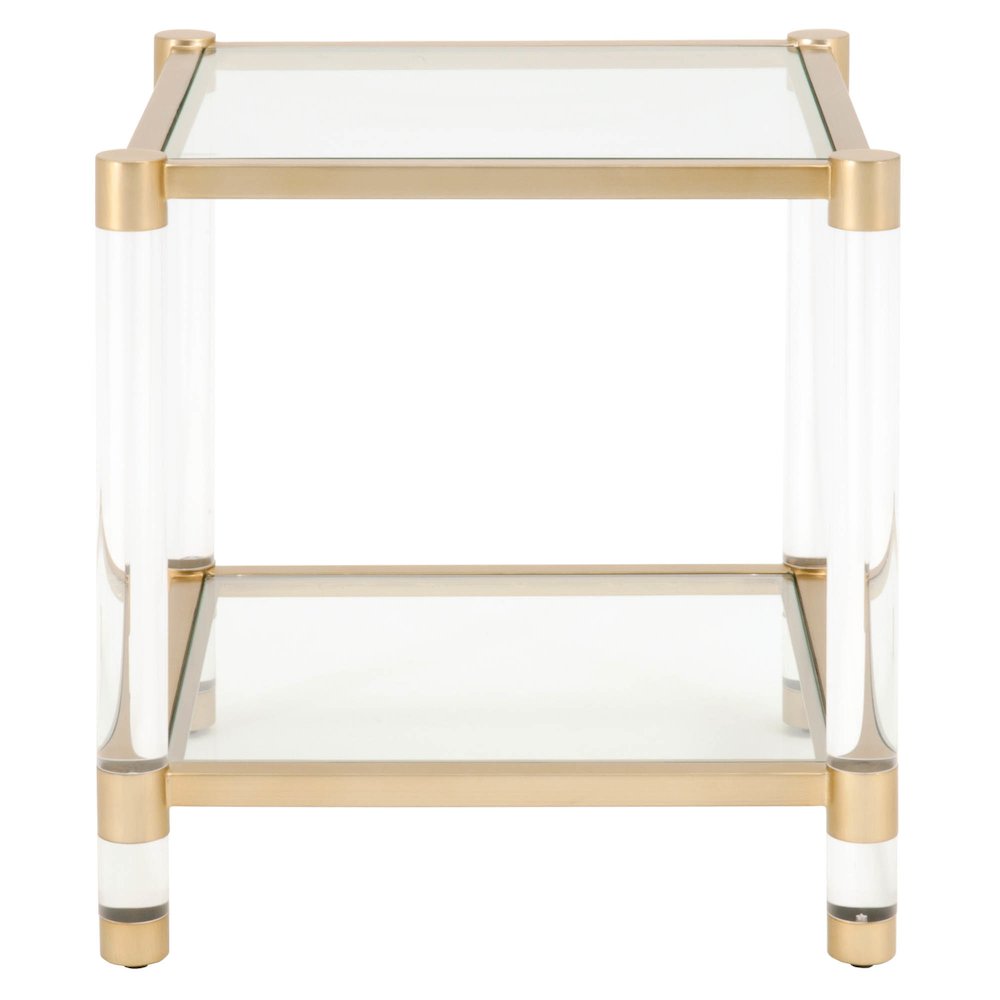 Traditions Transitional Nouveau End Table. Picture 1