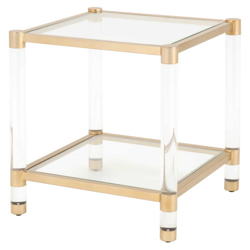Traditions Transitional Nouveau End Table. Picture 2