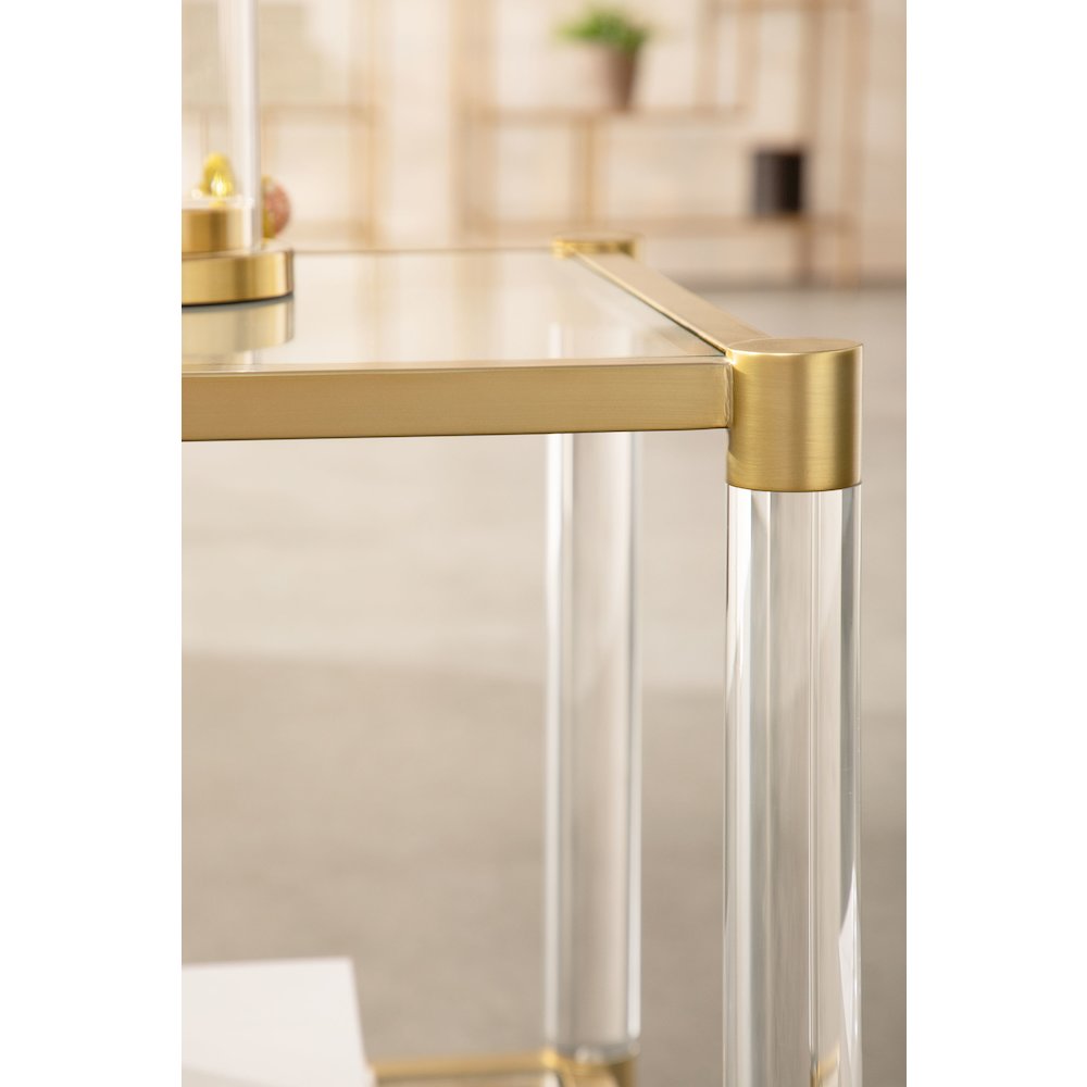 Traditions Transitional Nouveau End Table. Picture 8