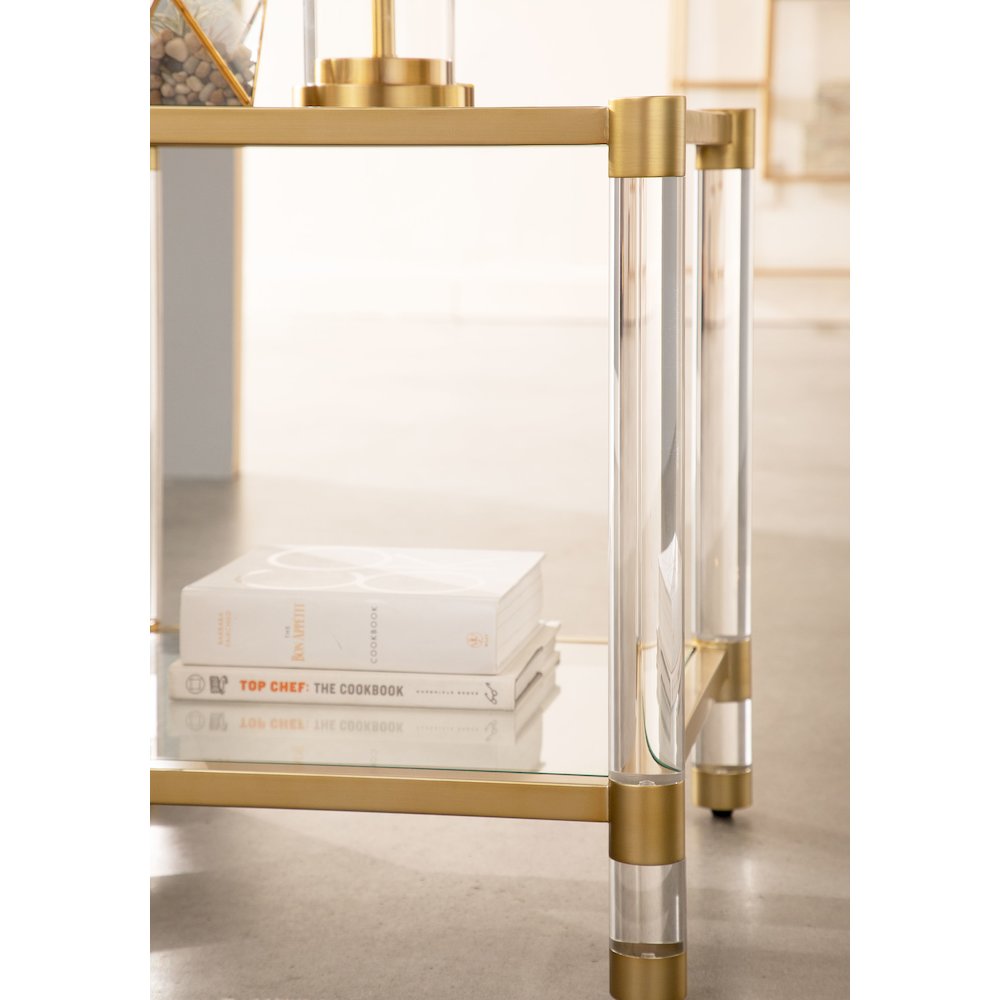 Traditions Transitional Nouveau End Table. Picture 9
