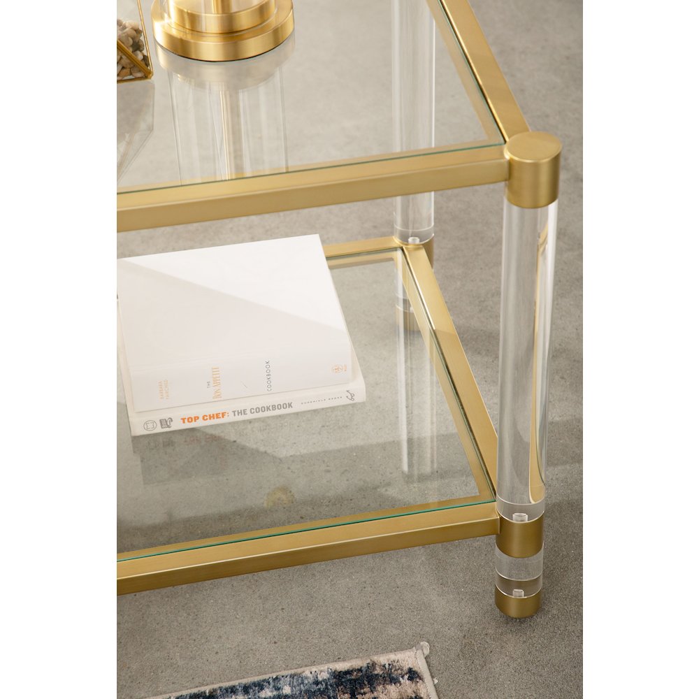 Traditions Transitional Nouveau End Table. Picture 10
