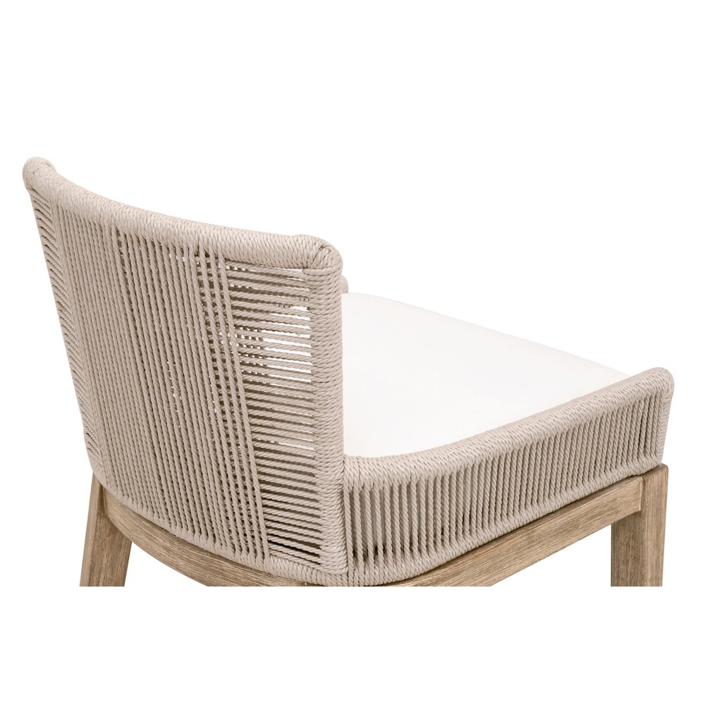Woven Transitional Overlay Counter Stool. Picture 6