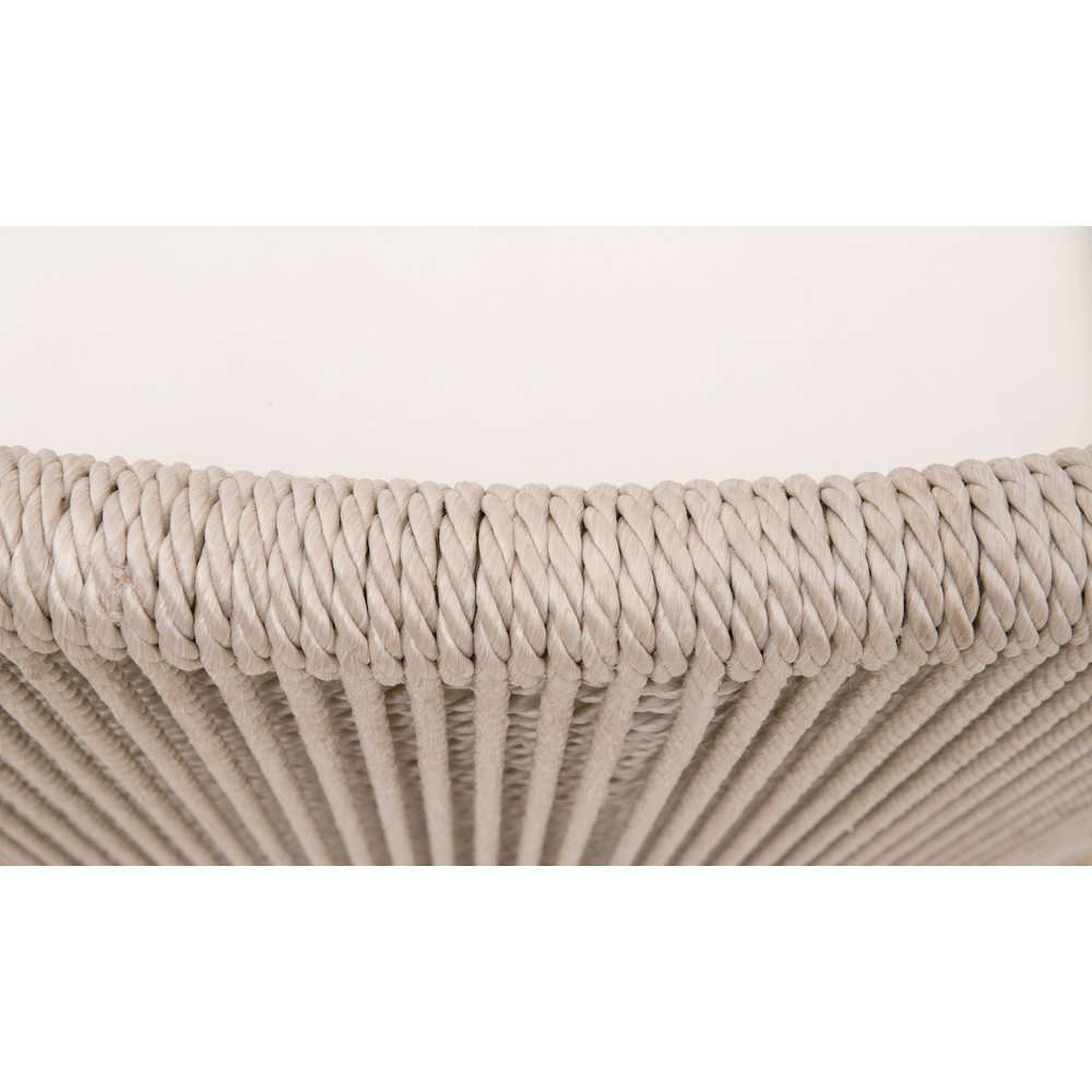 Woven Transitional Overlay Dining Chair, Set of 2. Picture 8