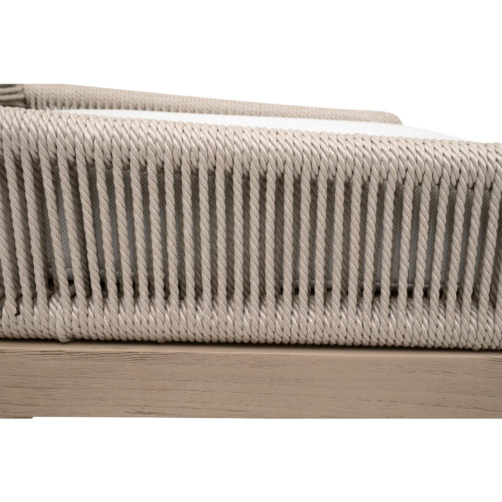 Woven - Outdoor  Transitional Overlay Outdoor Counter Stool. Picture 10